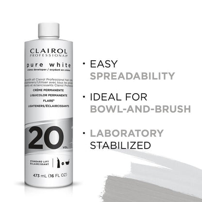 CLAIROL PURE WHITE VOLUME 16 OZ.