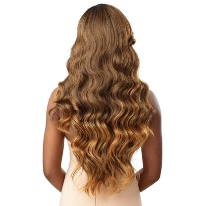 OUTRE SYNTHETIC MELTED HAIRLINE DELUXE WIDE HD LACE FRONT WIG ARIES