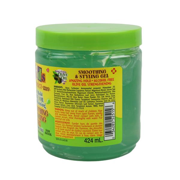 AFRICA'S BEST KIDS ORIGINALS OLIVE OIL STYLING GEL 15 OZ.