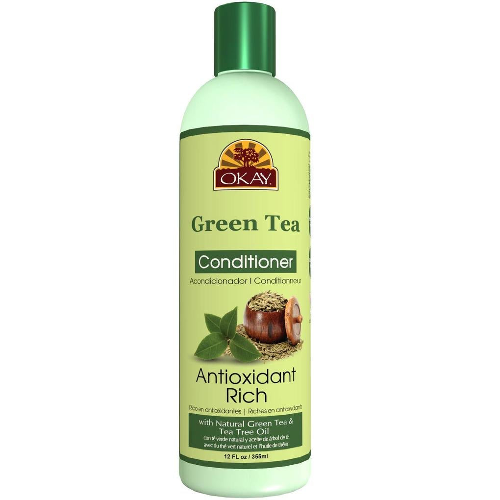 Okay Green Tea Nourishing Antioxidant Rich Conditioner - 12oz.