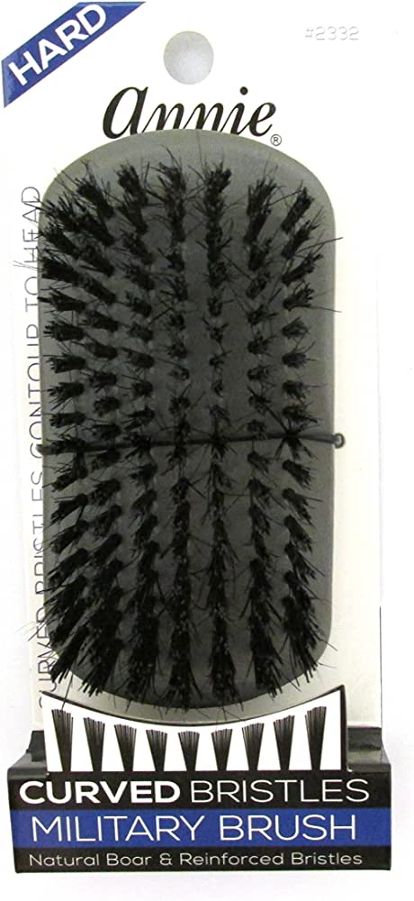 ANNIE HARD CURVED BRISTLES BRUSH