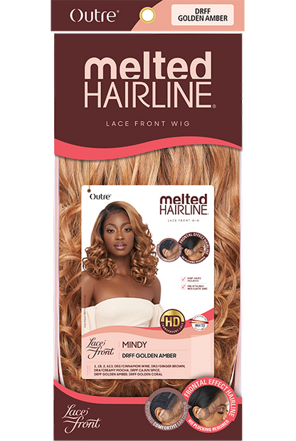 OUTRE SYNTHETIC MELTED HAIRLINE LACE FRONT WIG - MINDY