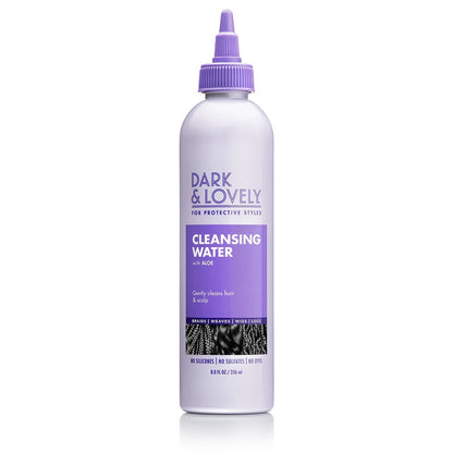 DARK & LOVELY PROTECTIVE STYLES CLEANSING WATER 8 OZ.