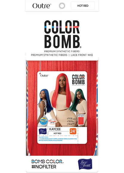 OUTRE LACEFRONT COLORBOMB WIG - KAYCEE