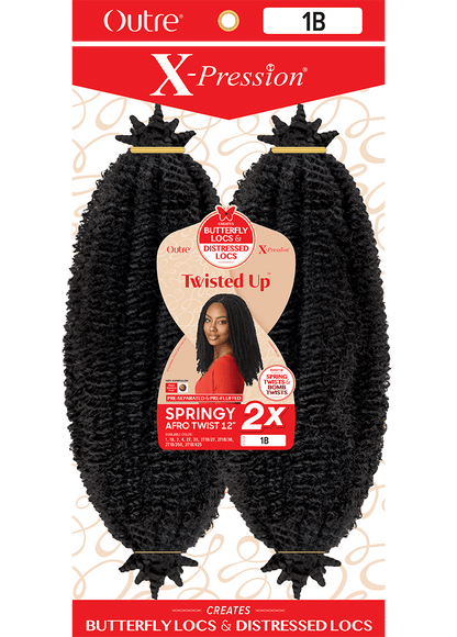 OUTRE 3X SPRINGY AFRO TWIST 16"