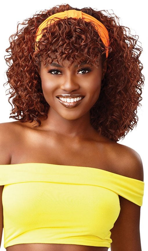 OUTRE PREMIUM SYNTHETIC WET & WAVY CONVERTI-CAP - TROPICAL TENDRILS