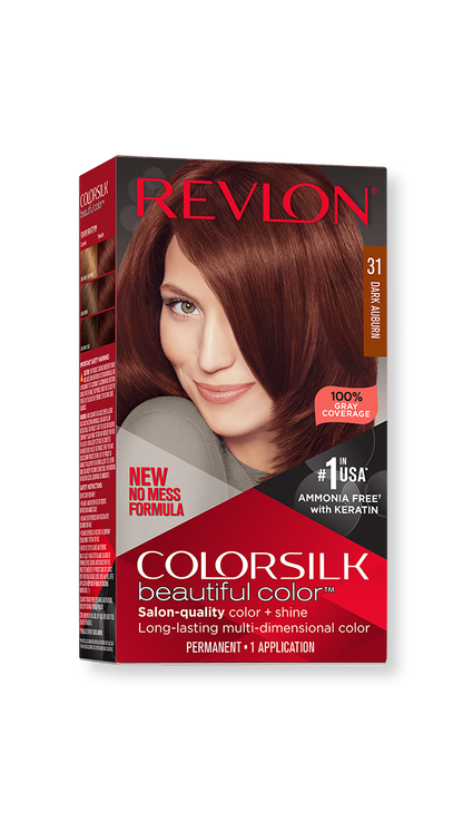 REVLON COLORSILK BEAUTIFUL COLOR PERMANENT HAIR DYE