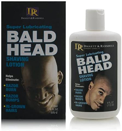 BALD HEAD SHAVING LOTION 4 OZ.