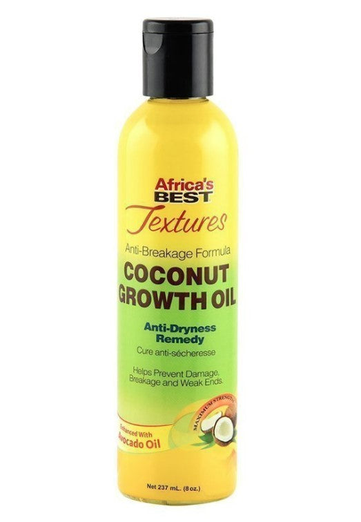 AFRICA'S BEST TEXTURES COCONUT GROWTH OIL 8 OZ.