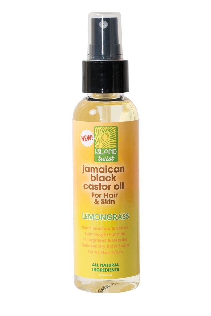 AUTHENTIC JAMAICAN BLACK CASTOR OIL SPRAY 4OZ.