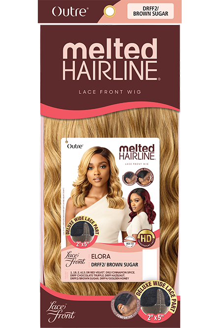 OUTRE SYNTHETIC MELTED HAIRLINE DELUXE WIDE HD LACE FRONT WIG ELORA