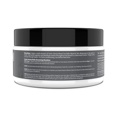 UNCLE JIMMY BEARD GRO BALM 2 OZ.