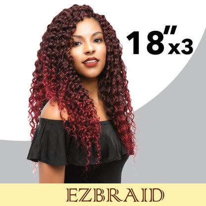 EZCROCHET DEEP WAVE 18” - 3X