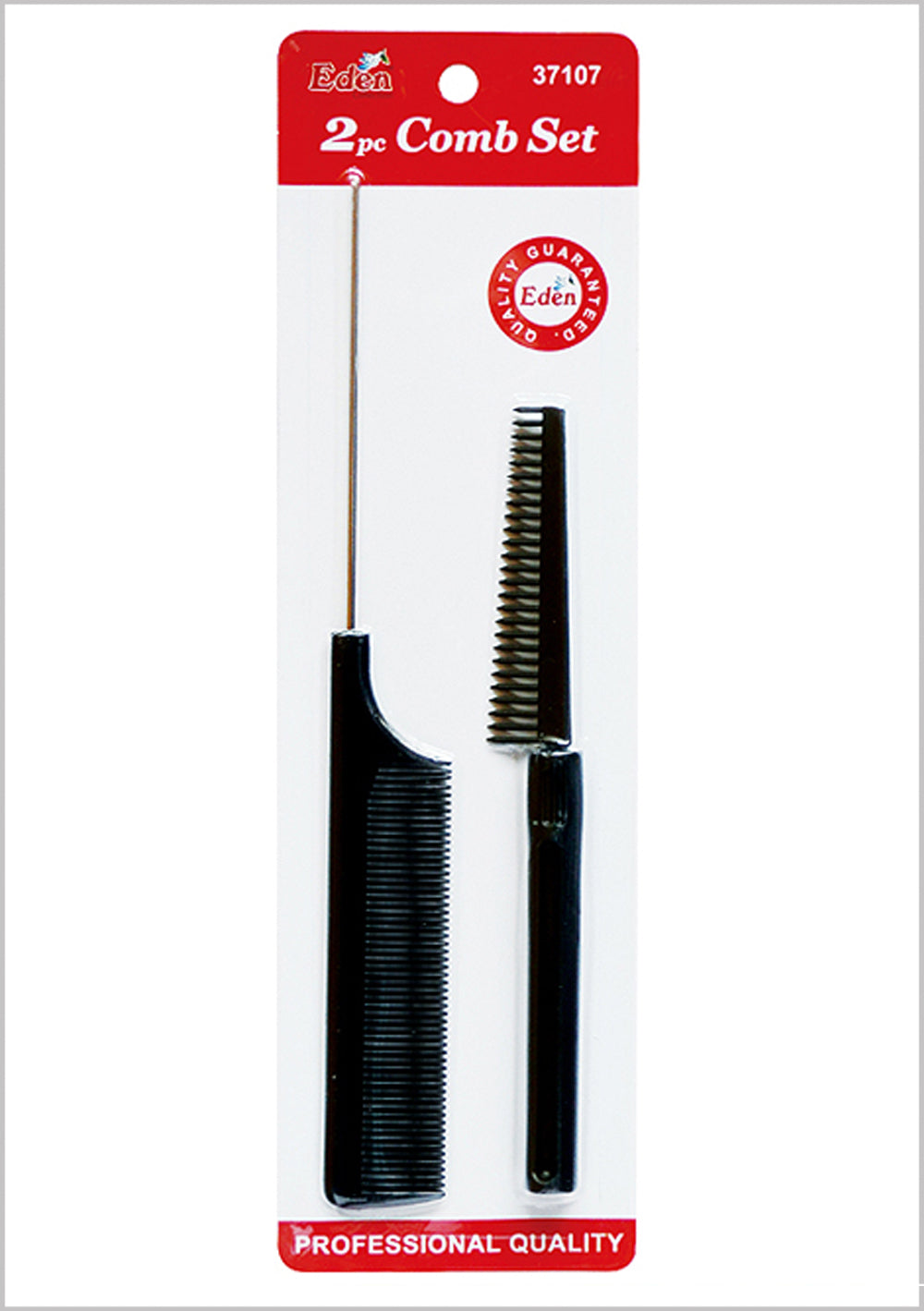 EDEN TWIST & PIN TAIL 2PC COMB SET #37107