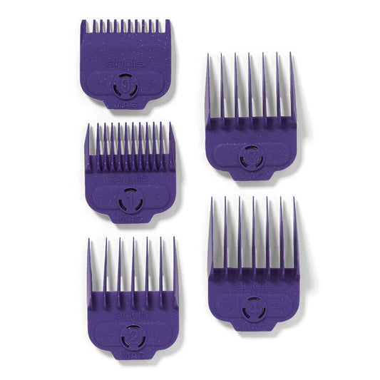ANDIS NANO SILVER MAGNETIC COMB SET (SMALL) 5PC.