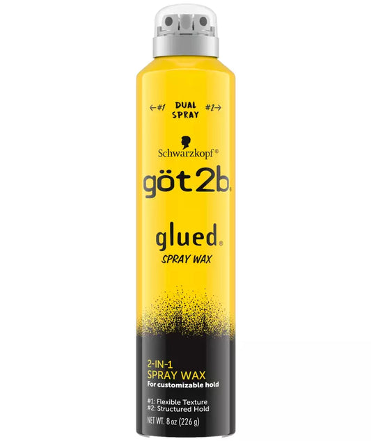 GOT2B 2-IN-1 GLUED SPRAY WAX 8 OZ.
