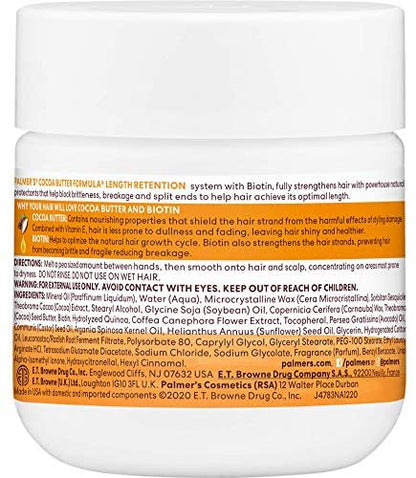 PALMER’S LENGTH RETENTION VITA GRO + BIOTIN 6.7 OZ.
