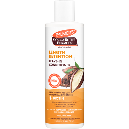 PALMER’S LENGTH RETENTION LEAVE-IN CONDITIONER + BIOTIN 8.5 FL.OZ.