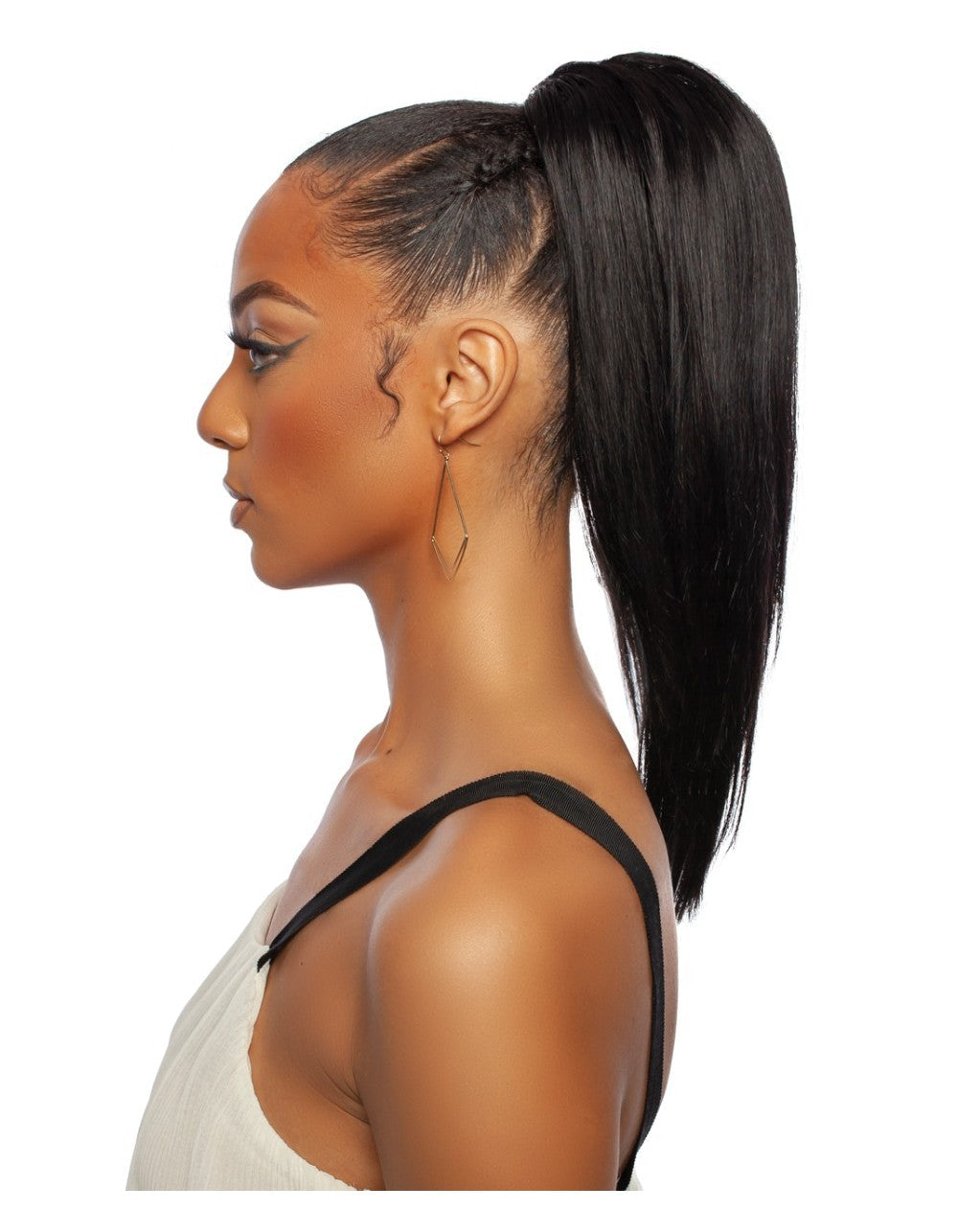 PRISTINE STRAIGHT DRAWSTRING PONYTAIL 16"