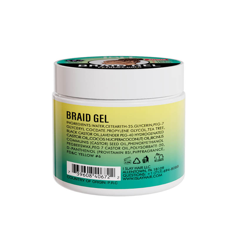 I Slay Hair Braid Gel 5oz.