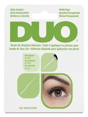 DUO BRUSH-ON STRIPLASH ADHESIVE, CLEAR, 0.5 FL OZ