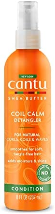 CANTU CONDITIONERS & COILS / CANTU COIL CALM DETANGLER 8 OZ.