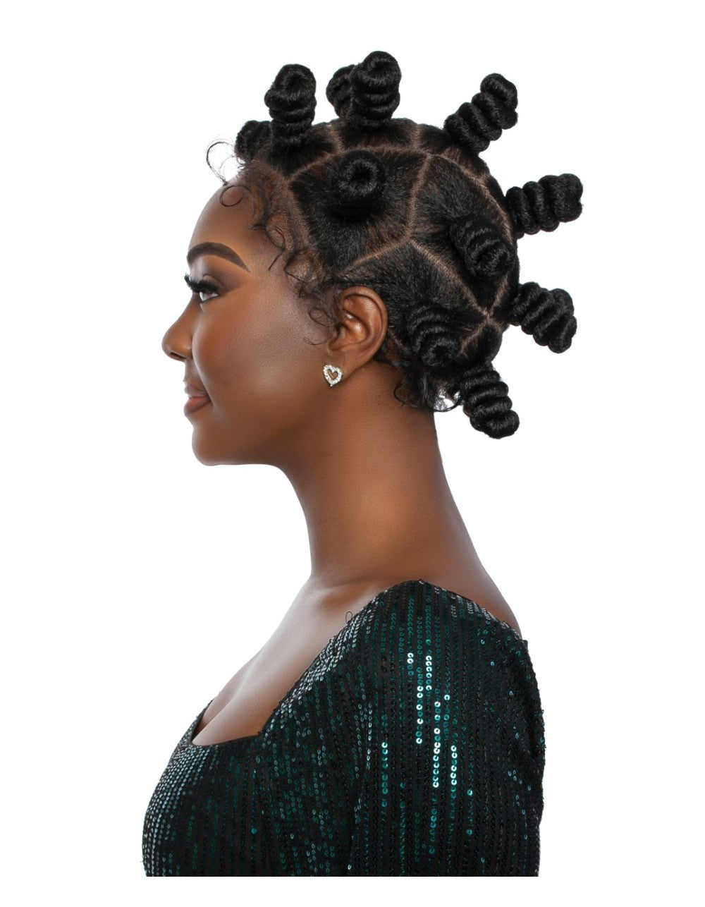 RED CARPET HD BRAIDED LACE FRONT WIG - ZULU BANTU KNOTS