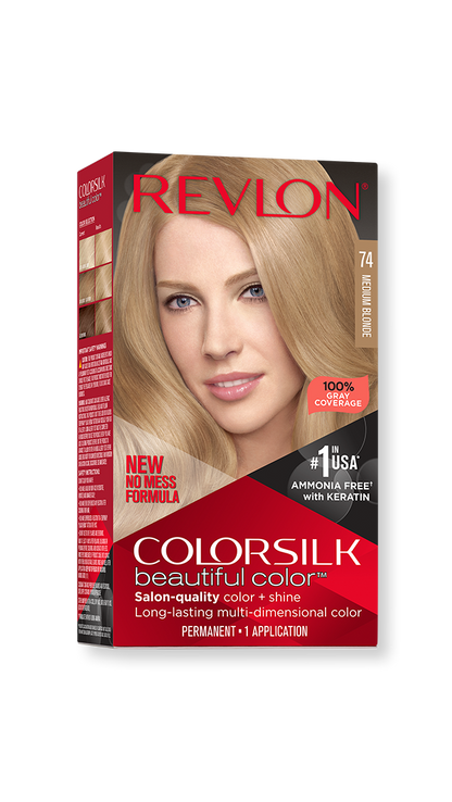 REVLON COLORSILK BEAUTIFUL COLOR PERMANENT HAIR DYE