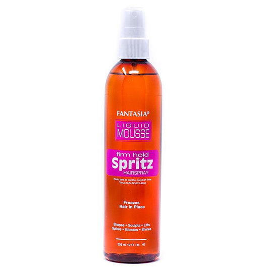 FANTASIA LIQUID MOUSSE SPRITZ HAIR SPRAY (12OZ.)