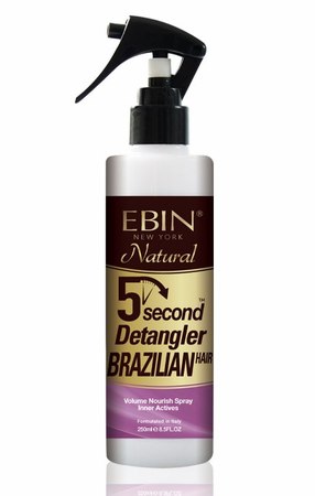 EBIN 5 SECOND BRAZILIAN DETANGLER 8.5OZ.