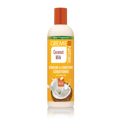 CRÈME OF NATURE COCONUT MILK DETANGLING & CONDITIONING CONDITIONER 12 OZ.
