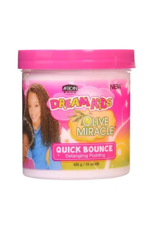 DREAM KIDS OLIVE MIRACLE QUICK BOUNCE DETANGLING PUDDING 15 OZ.