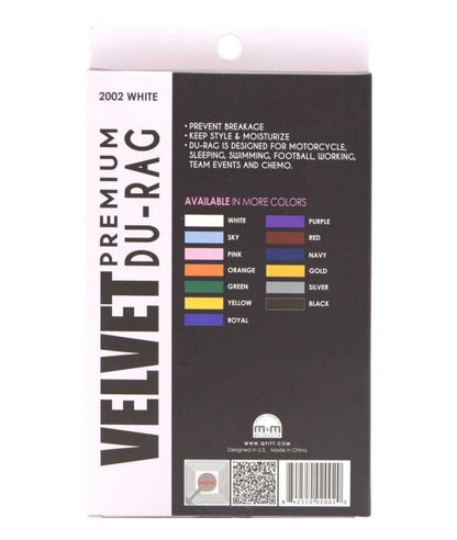 KING.J PREMIUM VELVET DU-RAG