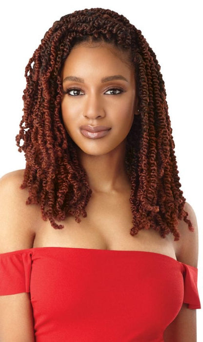 OUTRE SYNTHETIC X-PRESSION TWISTED UP CROCHET BRAID - WAVY BOMB TWIST 24"