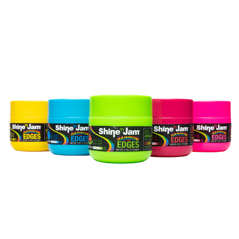 SHINE 'N JAM RAINBOW EDGES 4 OZ.