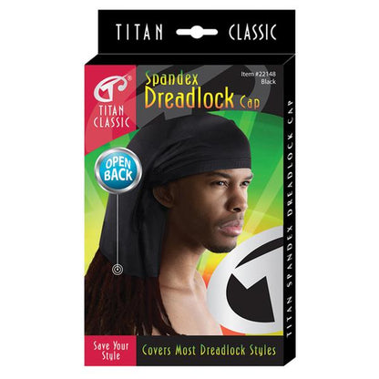 DONNA SPANDEX DREAD LOCK CAP OPEN BACK