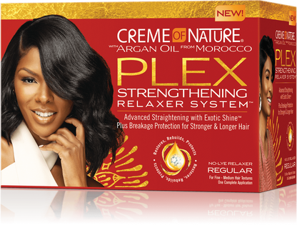 CREME OF NATURE WITH ARGAN OIL FROM MOROCCO NO-LYE RELAXER