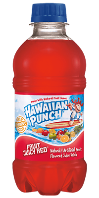 HAWAIIAN PUNCH JUICY RED - 10 FL OZ.