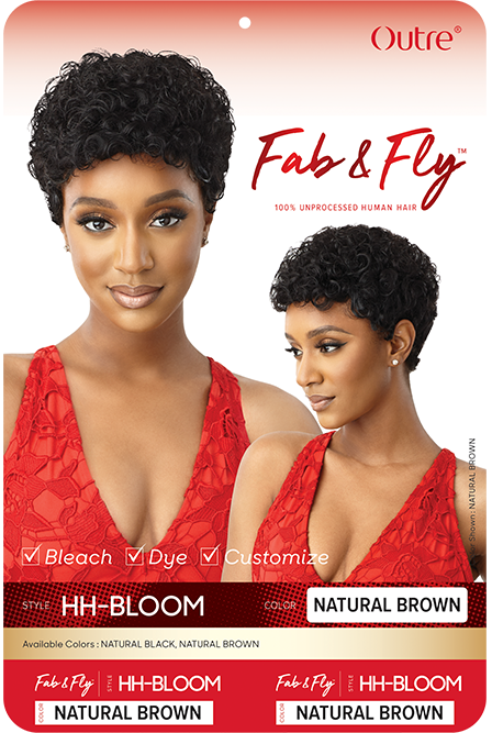 OUTRE 100% UNPROCESSED HUMAN HAIR FULL WIG - BLOOM