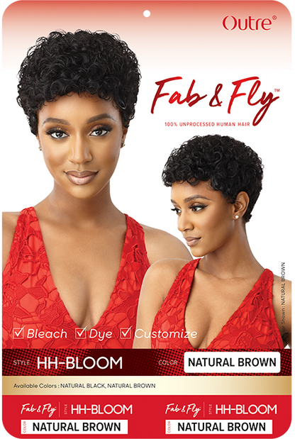 OUTRE 100% UNPROCESSED HUMAN HAIR FULL WIG - BLOOM