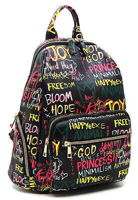 GRAFFITI PRINTED BACKPACK