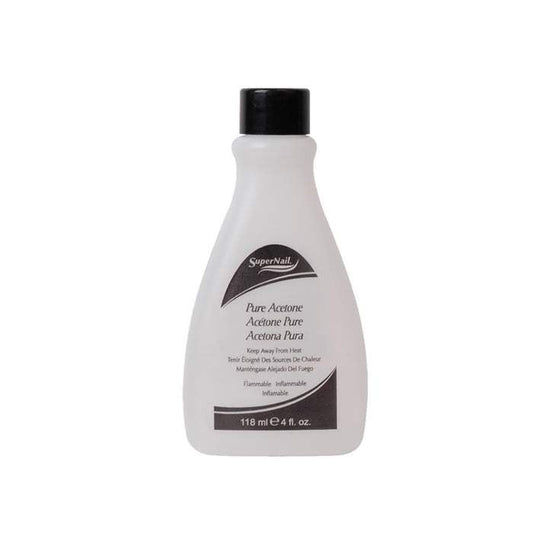 SUPERNAIL PURE ACETONE POLISH REMOVER 4 FL.OZ.