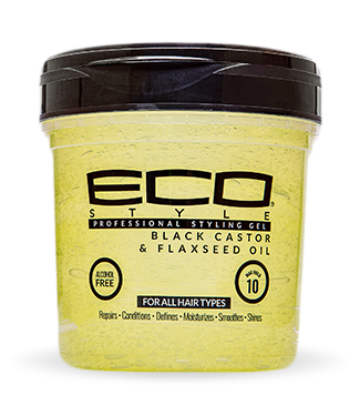 ECO BLACK CASTOR & FLAXSEED OIL GEL