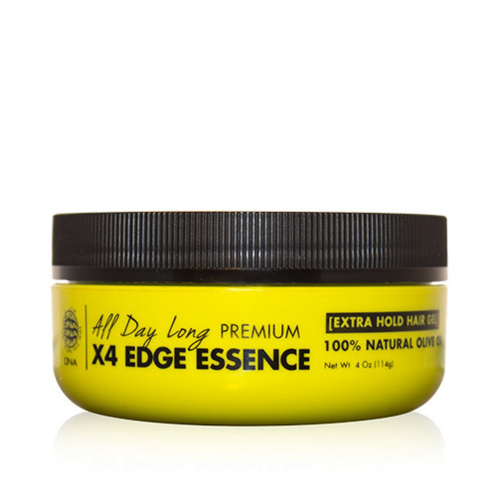 DNA ALL DAY LONG HOLD X4 EDGE ESSENCE GEL- BROWN (EXTREMELY HOLD) 4OZ.