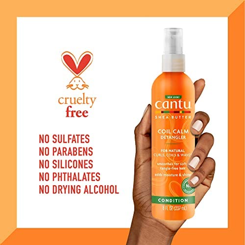 CANTU CONDITIONERS & COILS / CANTU COIL CALM DETANGLER 8 OZ.