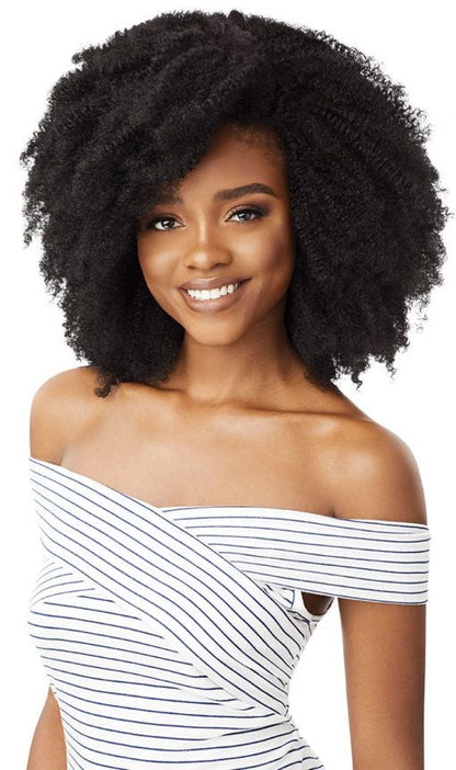 OUTRE HH BLEND BIG BEAUTIFUL HAIR CLIP IN 9PCS - 4C CORKSCREW AFRO