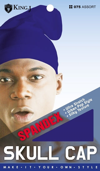 KING J SPANDEX SKULL CAP