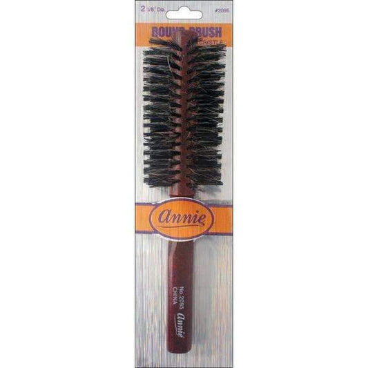 ANNIE HARD ROUND BRISTLE BRUSH