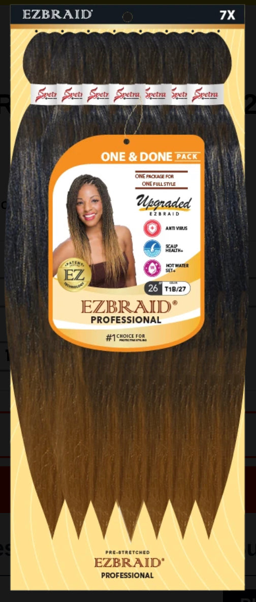 EZBRAID ONE & DONE 26”- 7X