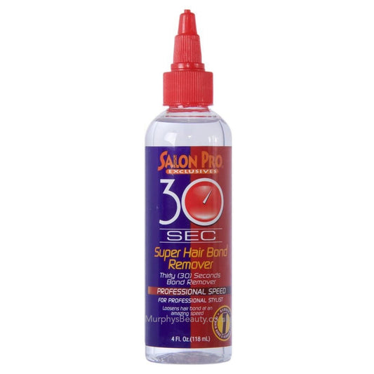 SALON PRO 30 SEC SUPER HAIR BOND REMOVER 4 OZ.